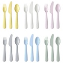 KALAS 18 Piece Cutlery Set, Multicolour