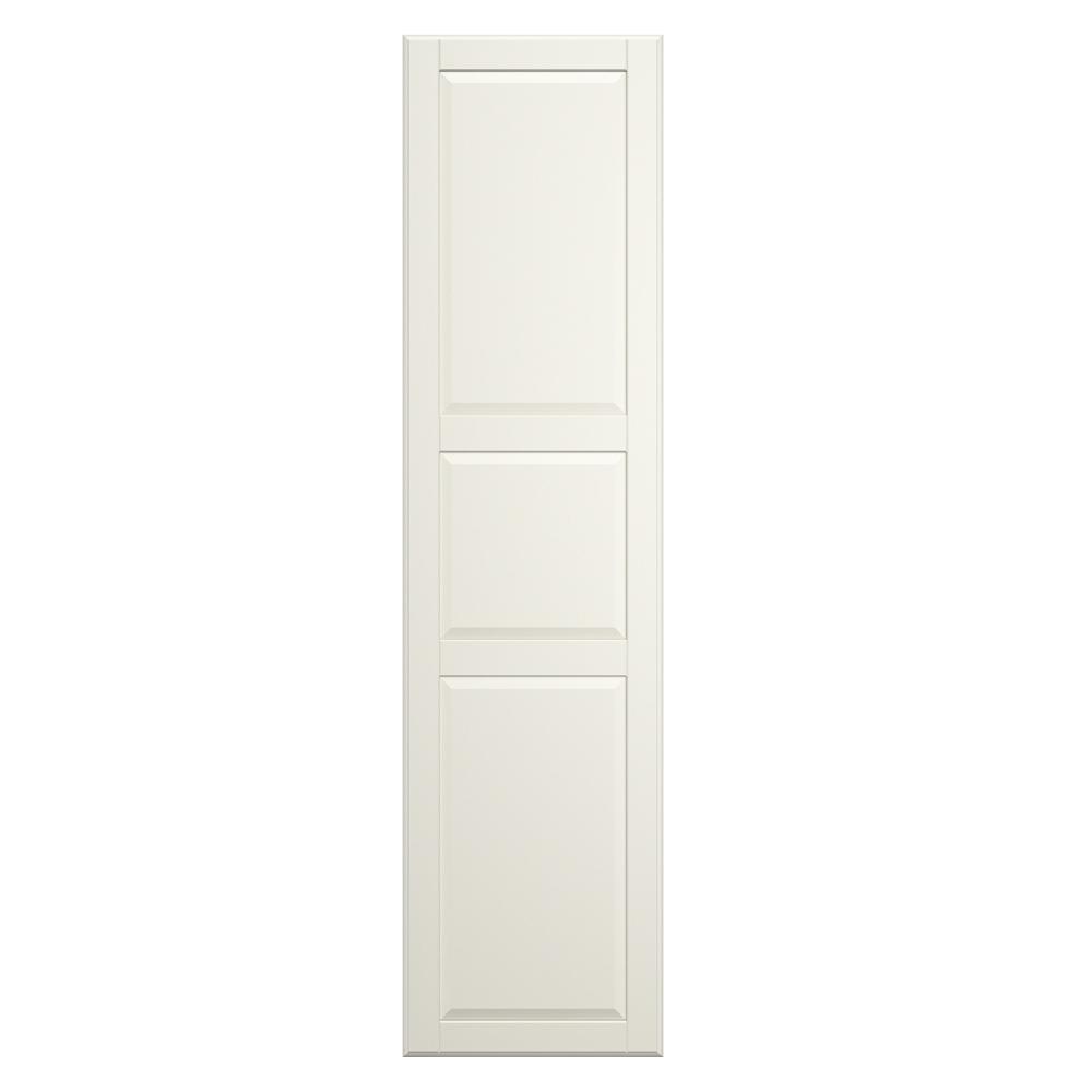 TYSSEDAL Door with Hinges, White 50X195 cm