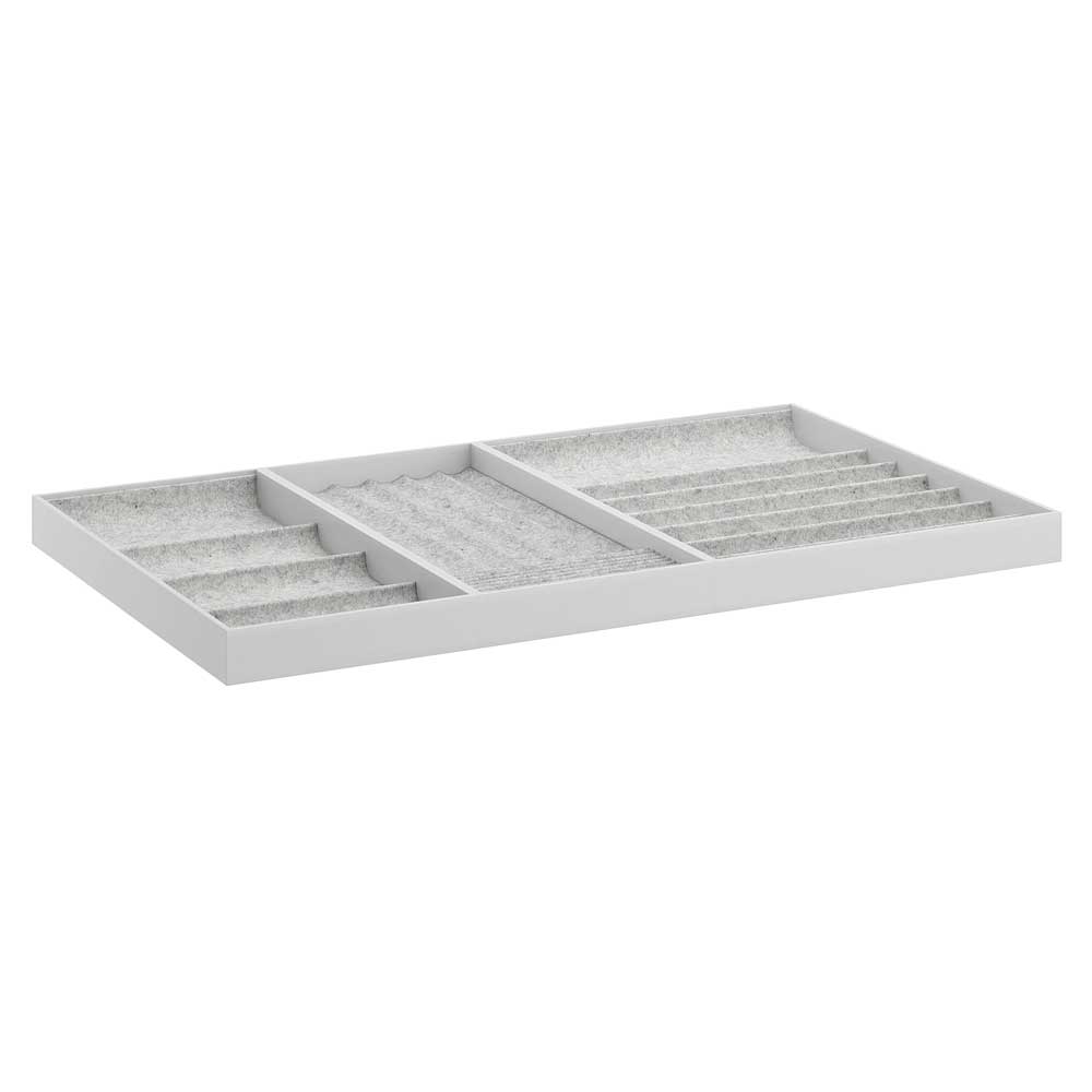 IKEA KOMPLEMENT insert for pull-out tray light grey 100x58 cm