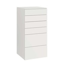 IKEA SMASTAD-PLATSA Chest of 6 Drawers White, White 60X55X123 cm