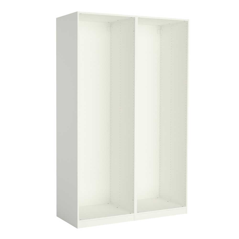 IKEA PAX 2 Wardrobe Frames, White 150X58X236 cm