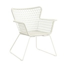 IKEA Hogsten Chair with Armrests, Outdoor White