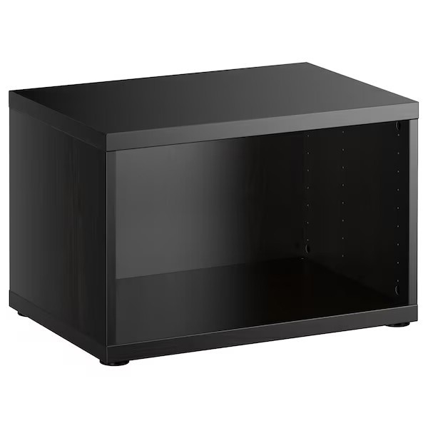 IKEA Bestå Frame, Black-Brown, 60X40X64 cm