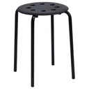 MARIUS Stools, Black