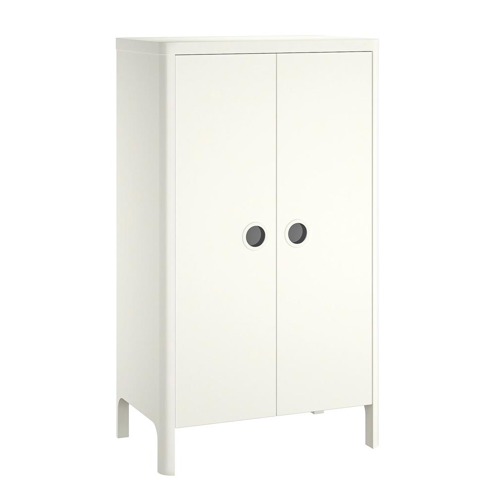 IKEA Busunge Wardrobe, White, 80X140cm