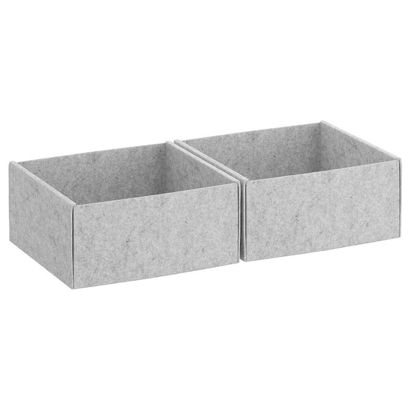 IKEA KOMPLEMENT Box, Light Grey, 25X27X12 cm