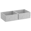 IKEA KOMPLEMENT Box, Light Grey, 25X27X12 cm