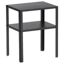 Knarrevik Bedside Table, Black