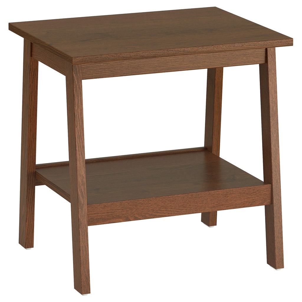 IKEA Lunnarp Side Table, Brown 55X45 cm