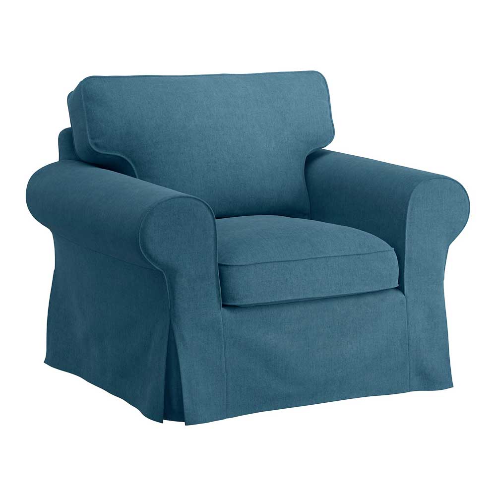 IKEA EKTORP Armchair Cover, Tallmyra Blue