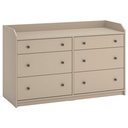 IKEA HAUGA Chest of 6 Drawers