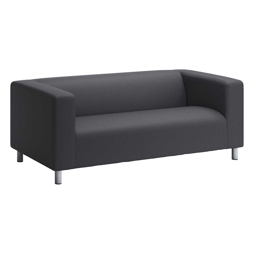 IKEA KLIPPAN Two-Seat Sofa, Vissle Grey .