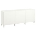 IKEA BESTA Storage Combination with Doors, Lappviken White,180x42x74 cm