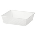 JONAXEL Mesh Basket, White 50X51X15 cm