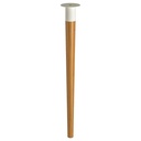 IKEA Hilver Leg Cone-Shaped, Bamboo 70 cm