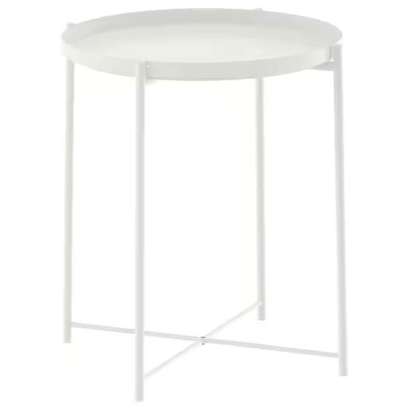 IKEA GLADOM Tray Table White,45x53cm