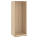 IKEA PAX Wardrobe Frame, White Stained Oak Effect 75X58X201cm