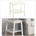 IKEA Lunnarp Side Table, White