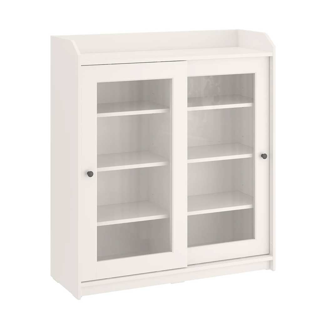 IKEA HAUGA Glass-Door Cabinet