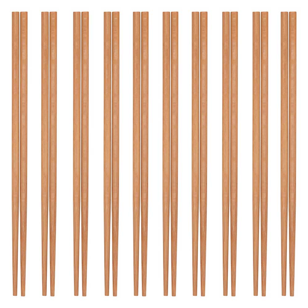 MEDHJALPARE Chopsticks 10 Pairs Bamboo