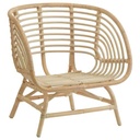 IKEA BUSKBO Armchair, Rattan (no Cushion)