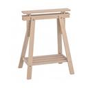 IKEA MITTBACK Trestle Birch 58X70 -93 cm