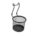 IKEA HULTARP Container Black, Mesh 14X16 cm