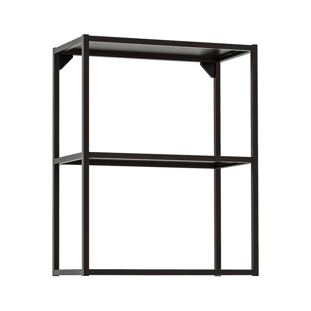 IKEA ENHET Wall FR W Shelves Anthracite 60X30X75 cm