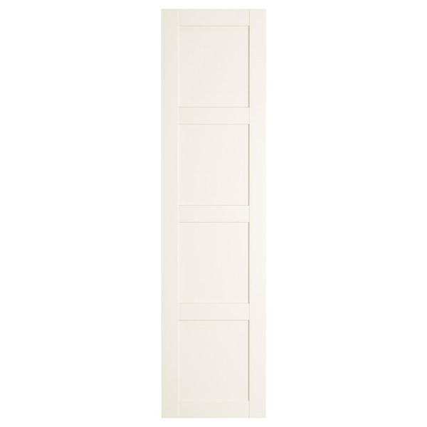 IKEA BERGSBO Door with Hinges, White,50x195 cm