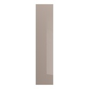 IKEA FARDAL Door with Hinges, High-Gloss-Dark Beige 50X229 cm