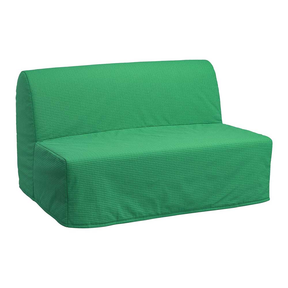 IKEA LYCKSELE Lovas 2-seat Sofa-Bed Vansbro Bright Green