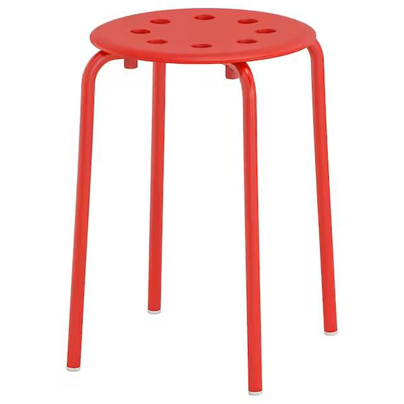 MARIUS Stool, Red