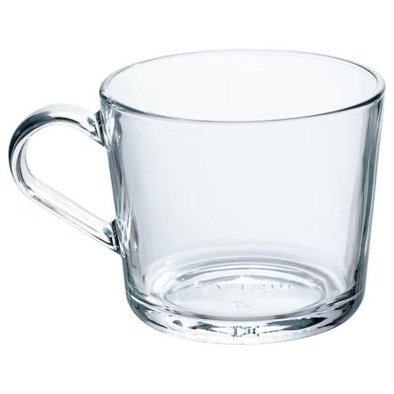 IKEA 365 Mug Clear Glass