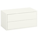 IKEA EKET Cabinet with 2 Drawers, White