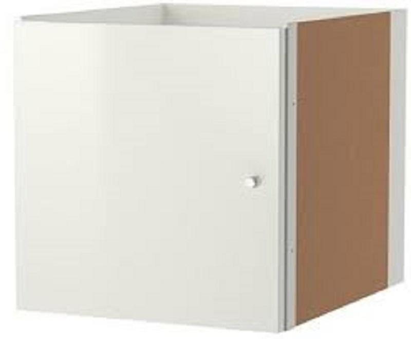 IKEA KALLAX Insert with Door, White