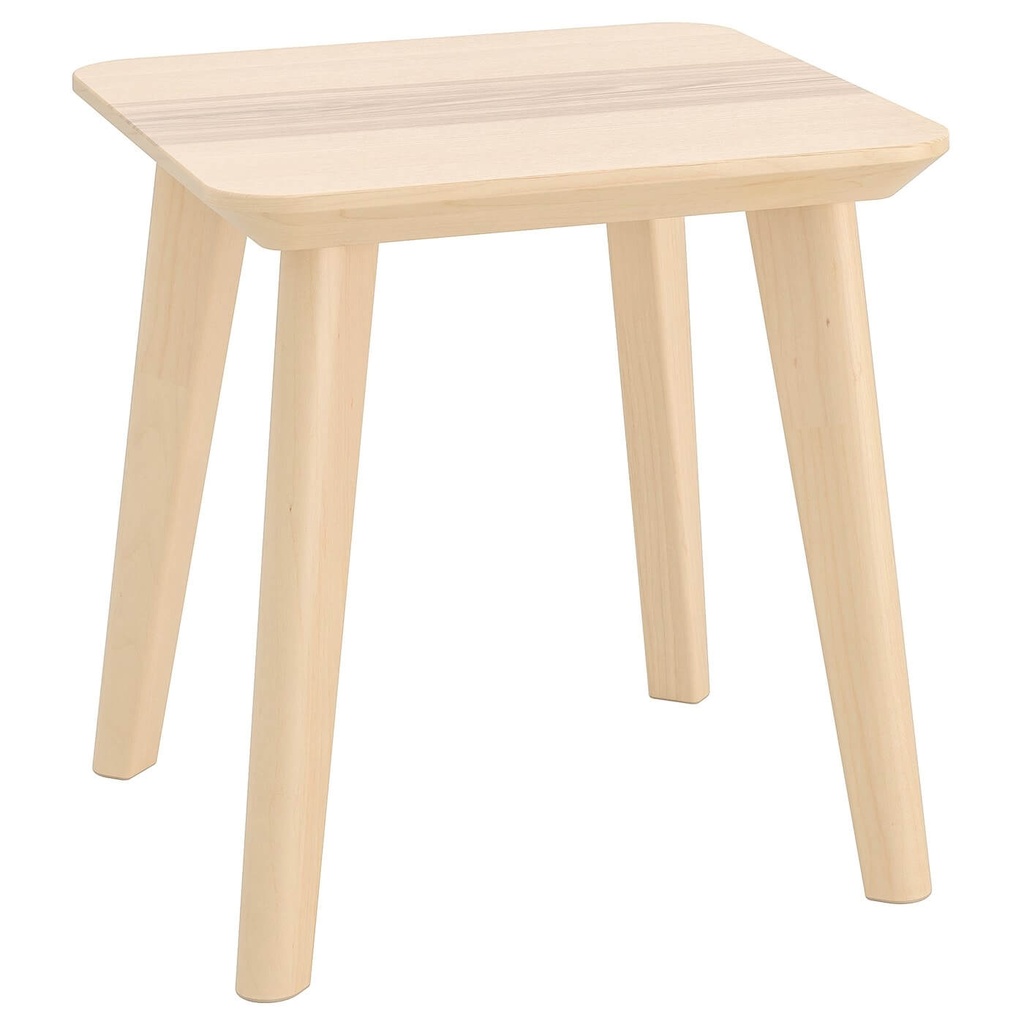 Lisabo Side Table, Ash Veneer 45X45 cm