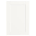 SANNIDAL Door, White, 40X40 cm