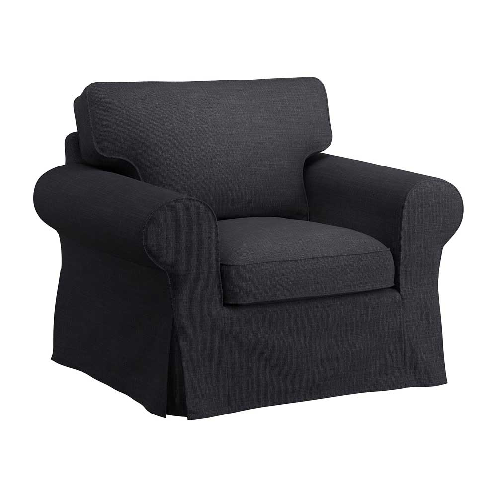 IKEA EKTORP Armchair Cover, Hillared Anthracite