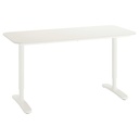 IKEA BEKANT Desk, White,140X60cm-