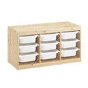 TROFAST Storage Combination with Boxes