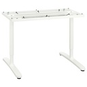 IKEA BEKANT Underframe for Table Top, White, 140X60 cm