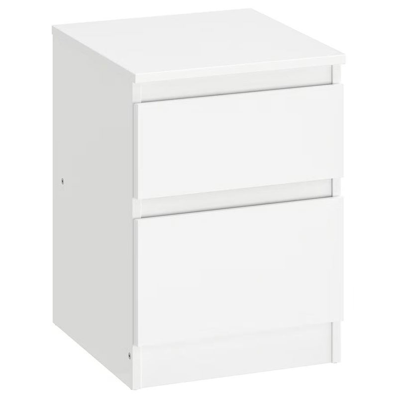 IKEA KULLEN Chest of 2 Drawers, White