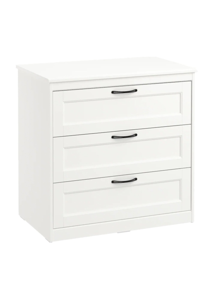 IKEA SONGESAND Chest of 3 Drawers, White82X81 cm