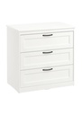 IKEA SONGESAND Chest of 3 Drawers, White82X81 cm