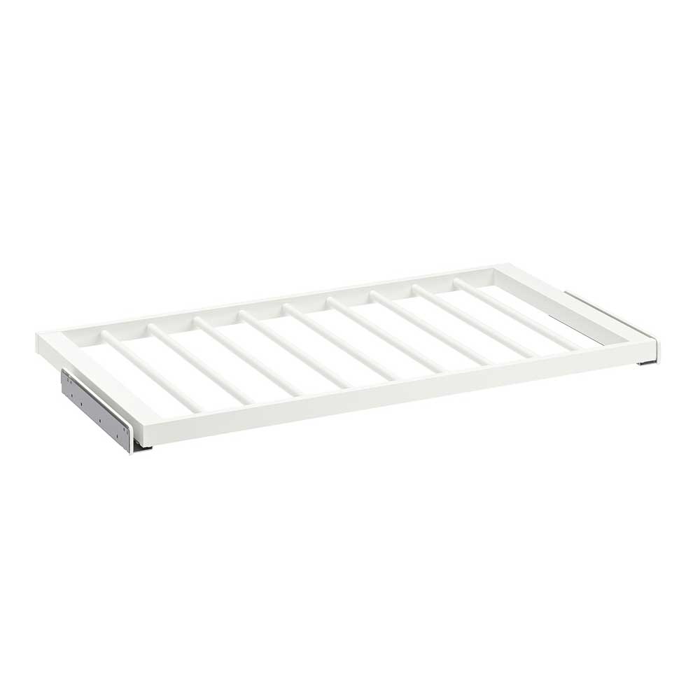 IKEA KOMPLEMENT Pull-out Trouser Hanger, White 100X58 cm