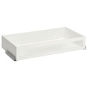 IKEA KOMPLEMENT Drawer with Framed Glass Front, White, 100X58 cm