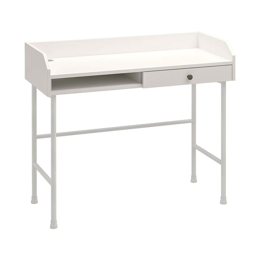 IKEA HAUGA Desk White 100X45 cm