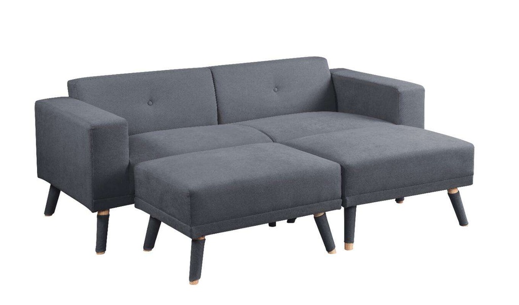 Jackson Sofa with 2 Ottoman, Dilja