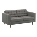 IKEA LANDSKRONA 2-seat Sofa, Grann-Bomstad Grey-Green-Wood