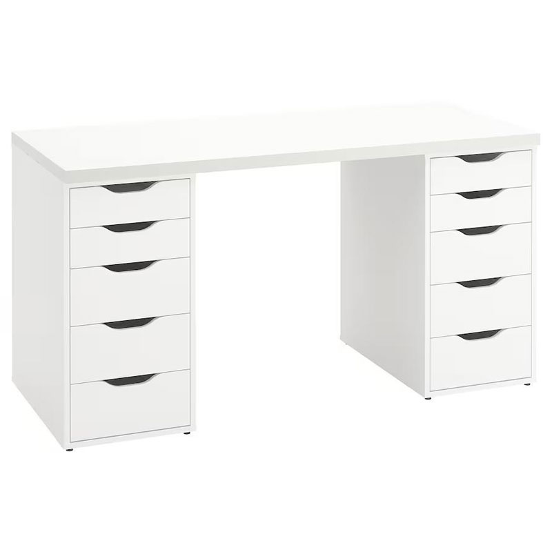 IKEA LAGKAPTEN  ALEX Desk White 140X60 cm